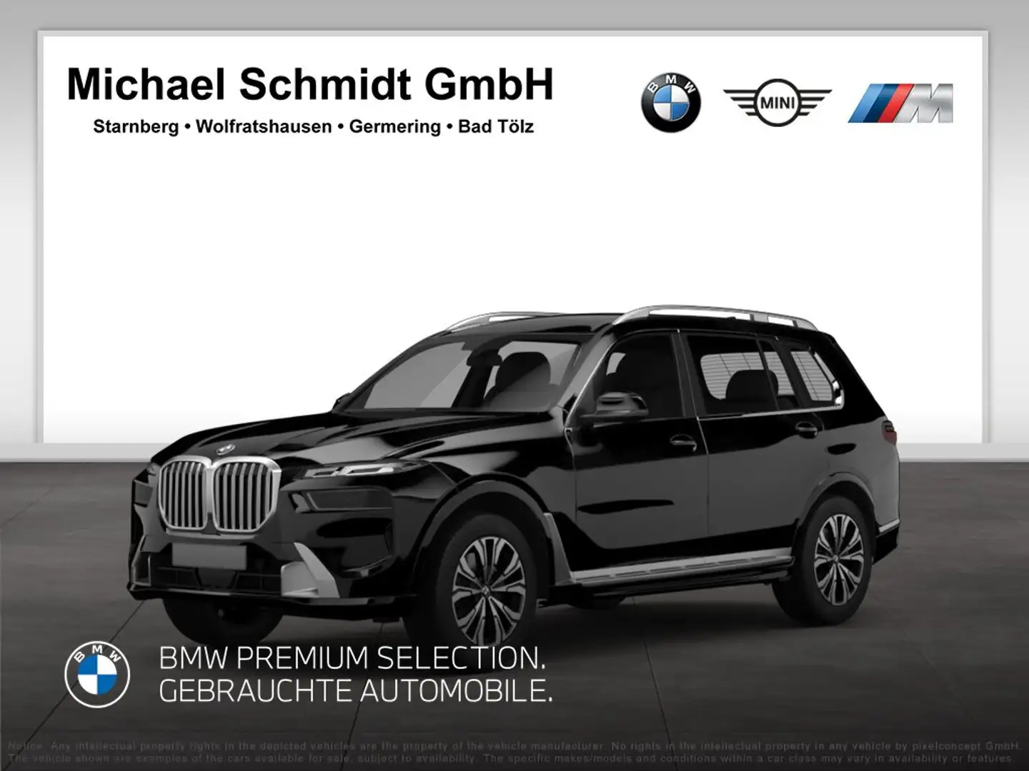 BMW X7 xDrive40i *M Sportpaket Pro*22"*LC Prof.*HUD*H/K*D Schwarz - 1
