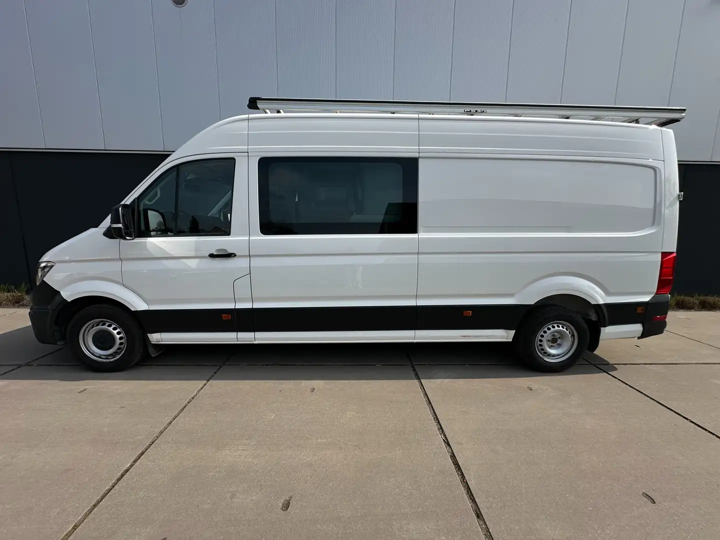 Volkswagen Crafter Dubbel Cabine 7plaats (268) €25600,- netto Blanc - 2