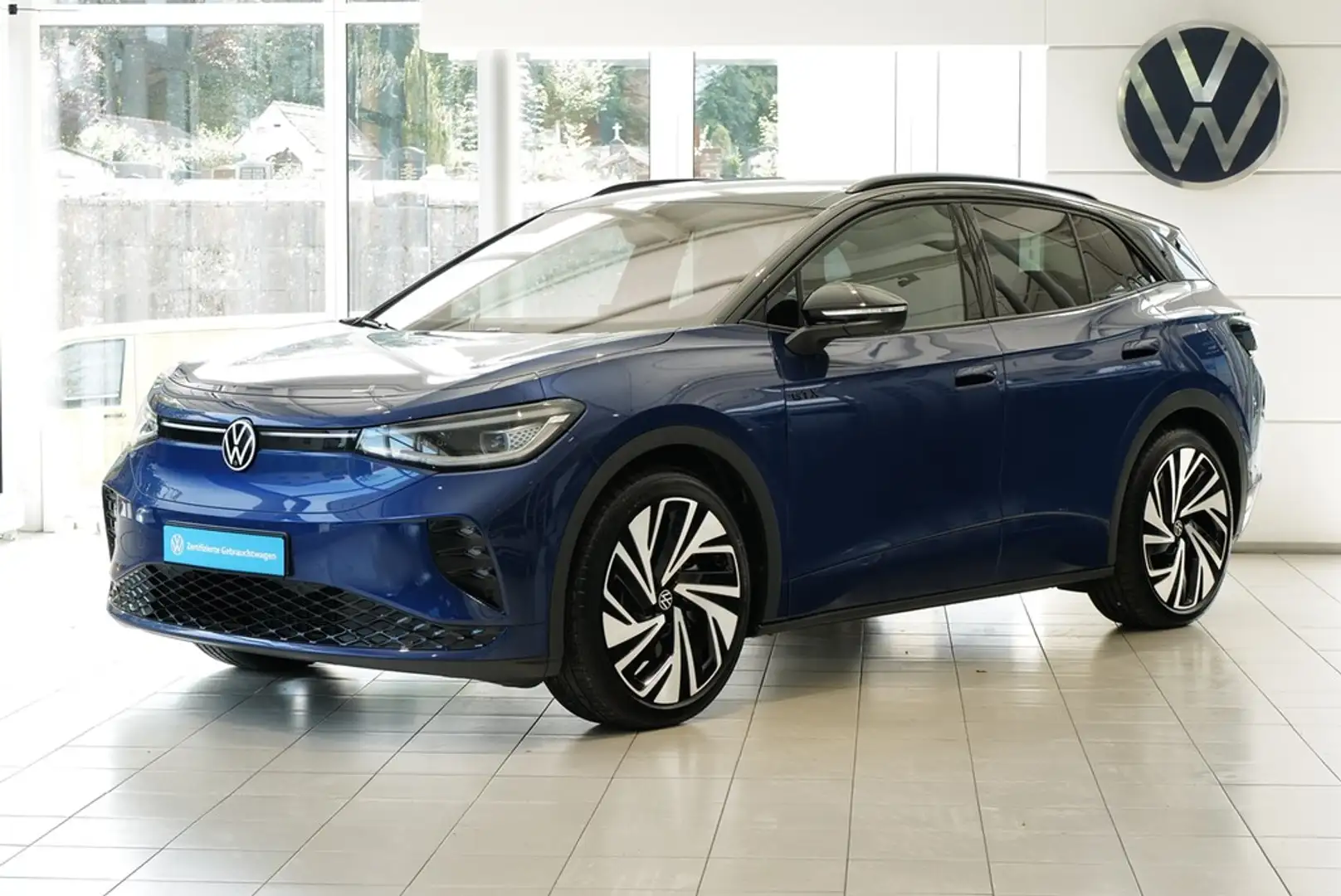 Volkswagen ID.4 GTX Wärmepumpe AHK Pano HKardon HuD Matrix Keyless Bleu - 2