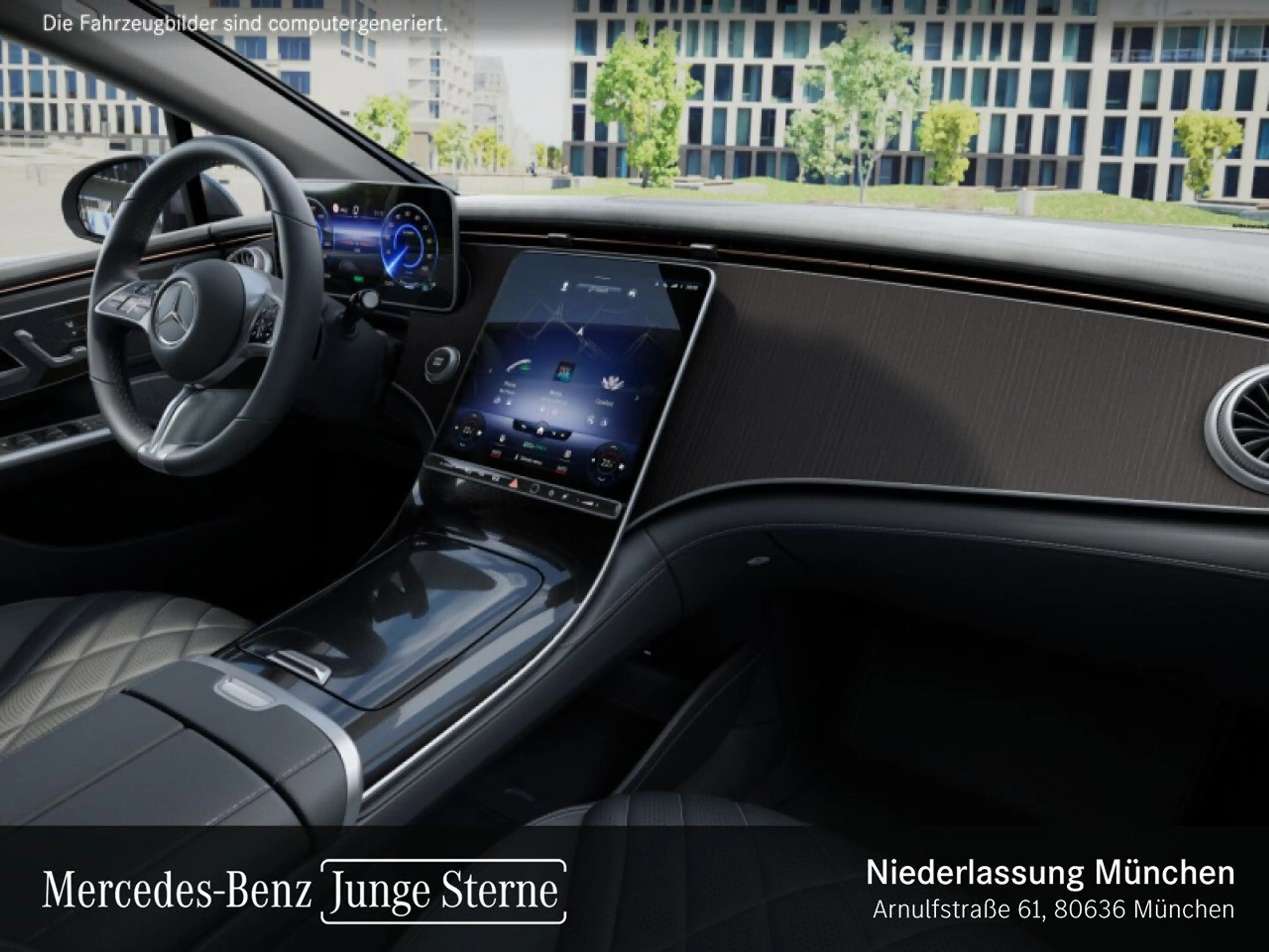 Mercedes-Benz EQE 300 Avantgarde Fahrass WideScreen Burmester — photo 10
