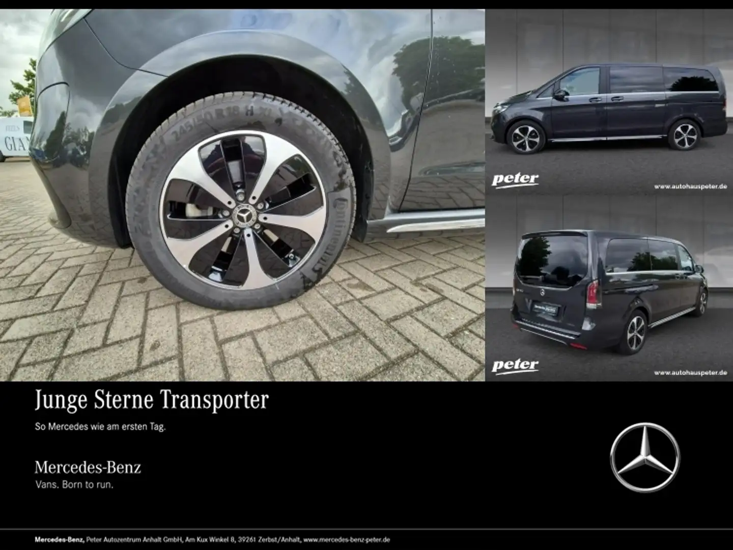 Mercedes-Benz EQV 300 AVANTGARDE  Airmatic+LED+MBUX Szürke - 1