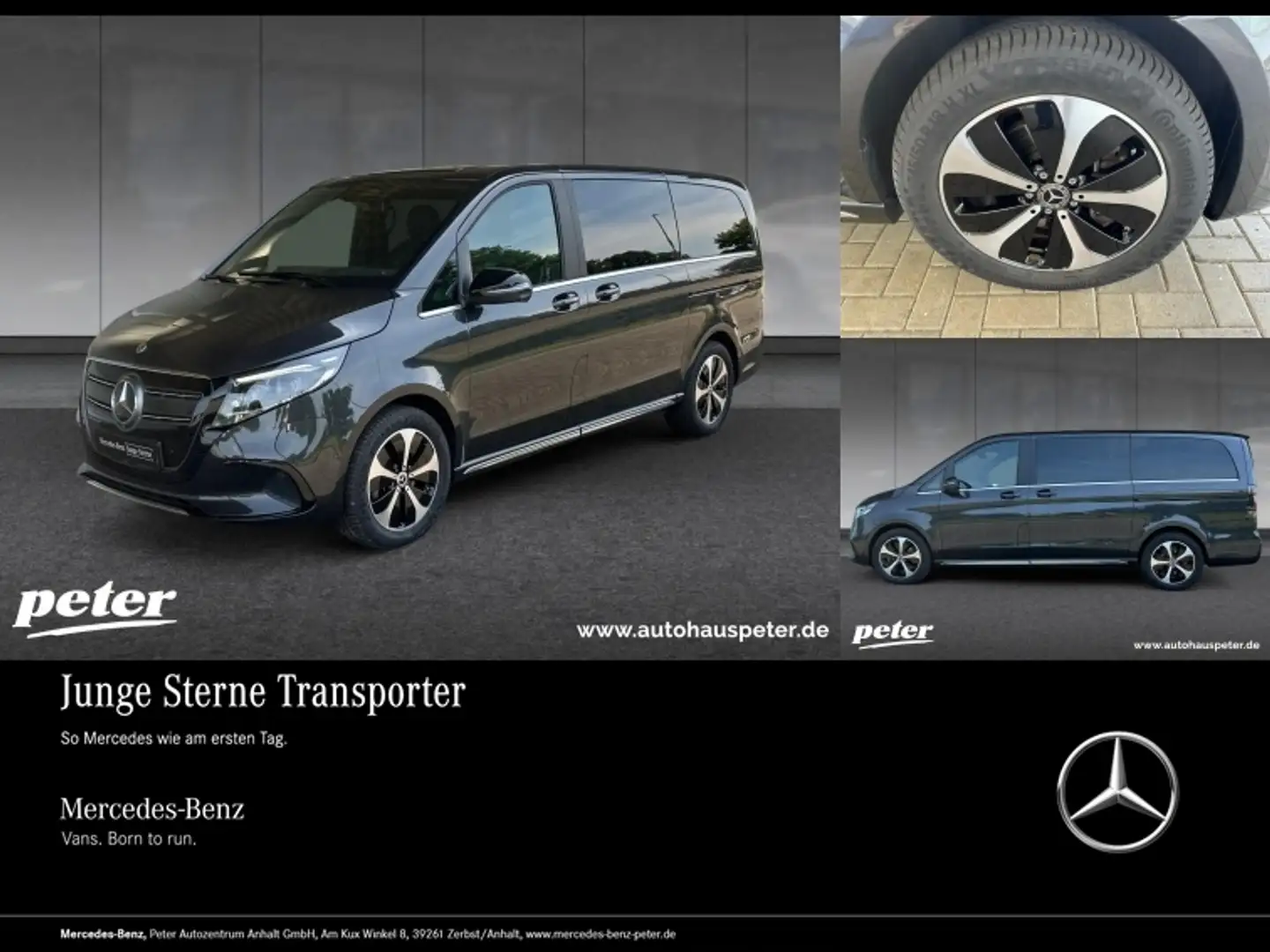 Mercedes-Benz EQV 300 AVANTGARDE  Airmatic+LED+MBUX Gris - 1