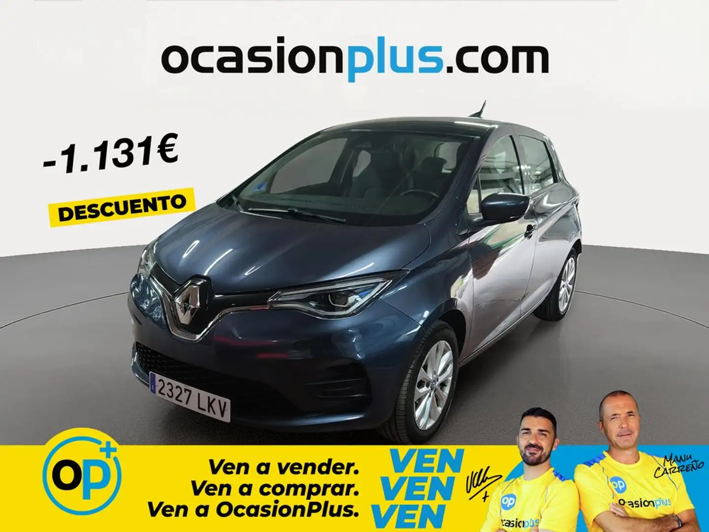 Renault ZOE Intens 50 R110 80kW Gris - 1