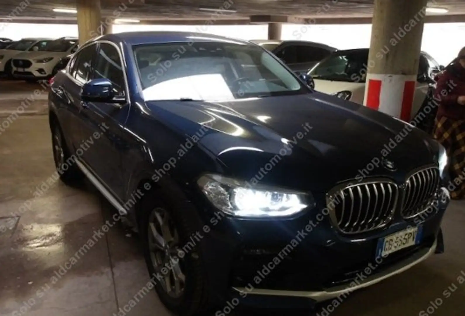BMW X4 X4 G02 xdrive20d mhev 48V xLine auto Bleu - 2