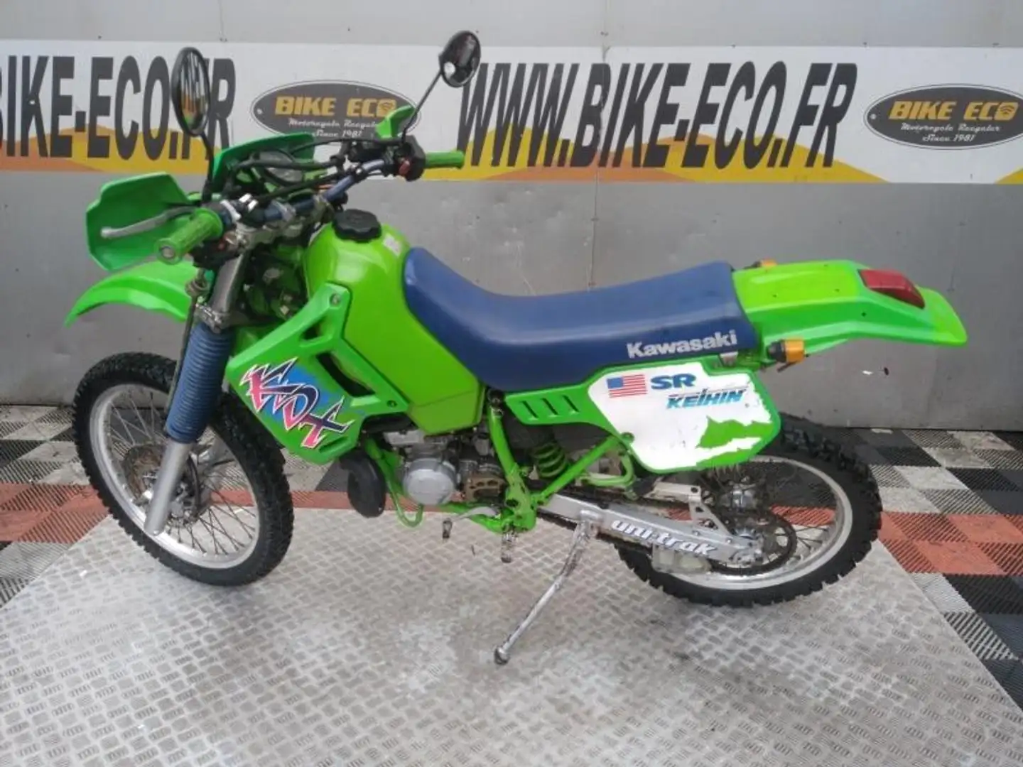 Kawasaki KDX 200 zelena - 2