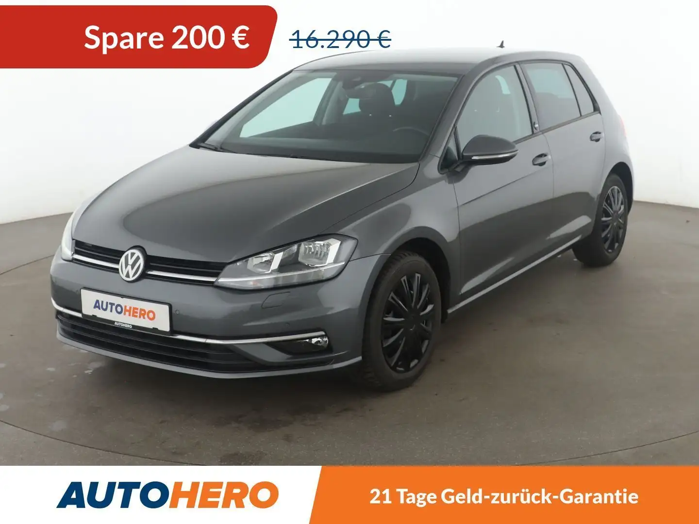 Volkswagen Golf 1.4 TSI Sound Aut.*APP*NAVI*PDC*SHZ* Grau - 1