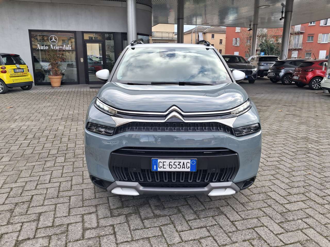 Citroen C3 Aircross 1.2 Shine Pack S +PELLE+TETTO+ FULL !!! VEDI FOTO