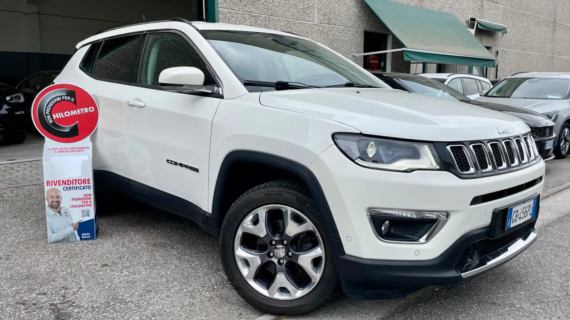 Jeep Compass JEEP COMPASS 4WD 2.0 MJT LIMITED 140CV - FULL LED, Bianco - 1