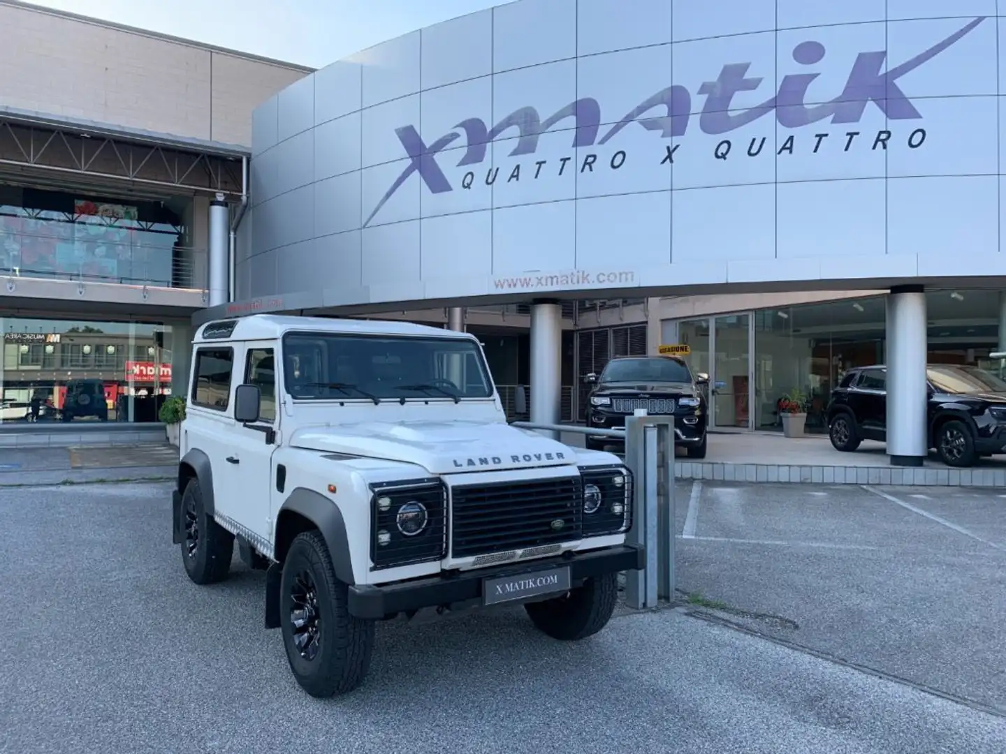 Land Rover Defender 90 2.4 TD4 Station Wagon 4 POSTI - ARIA COND. Bianco - 1