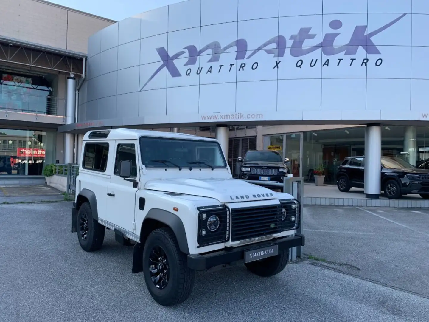 Land Rover Defender 90 2.4 TD4 Station Wagon 4 POSTI - ARIA COND. Bianco - 2