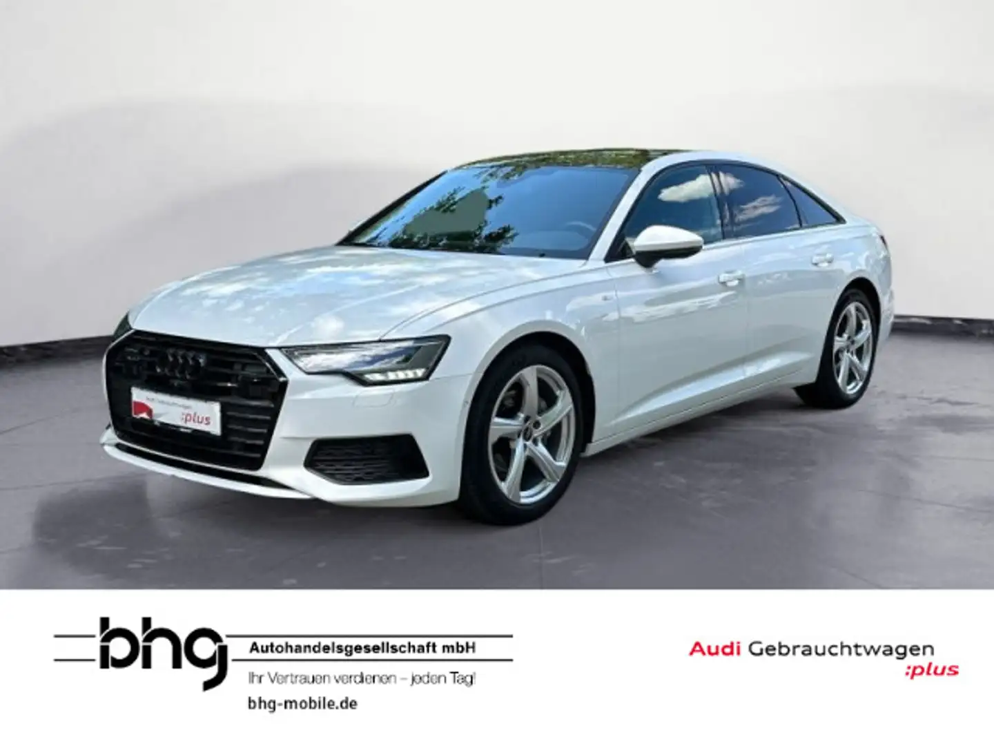 Audi A6 40 TDI quattro S-line LED/Pano/ACC/ Weiß - 1