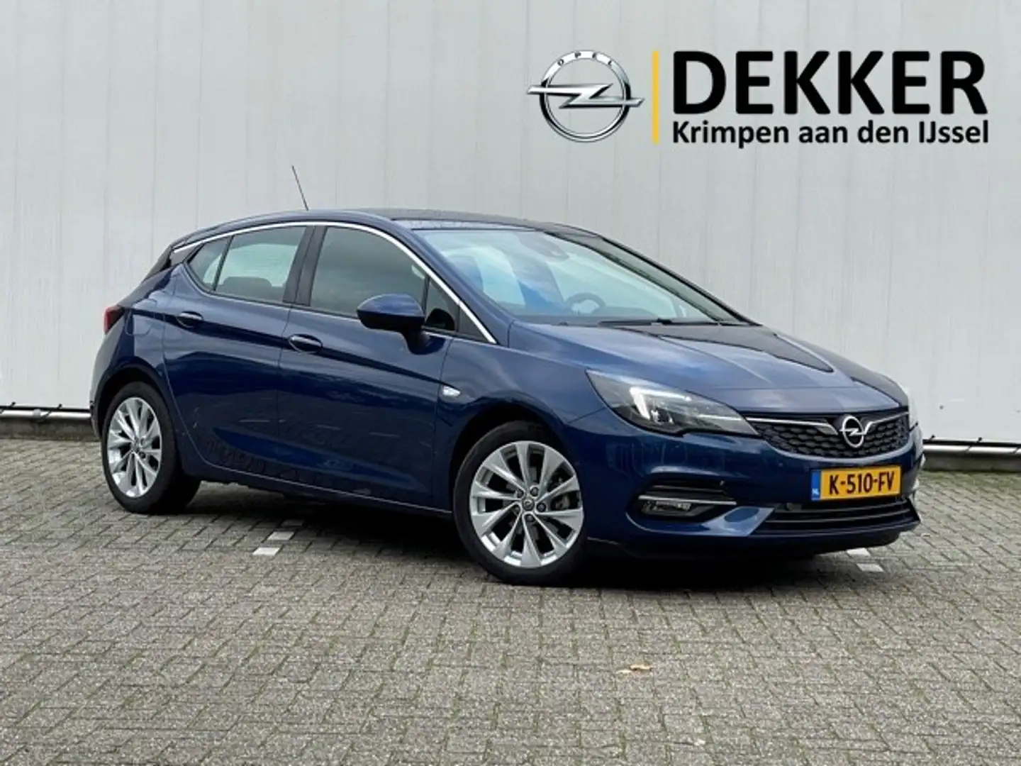 Opel Astra 1.2 Turbo Elegance met Navi/Camera, 17inch, Dodeho Blau - 1
