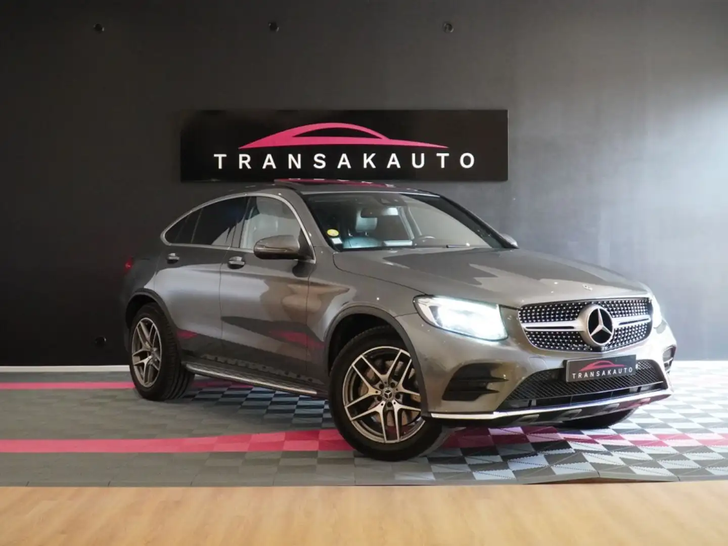 Mercedes-Benz GLC 250 COUPE 250d 9G-Tronic 4Matic Fascination / ENTRETIEN COMPLET Grijs - 1