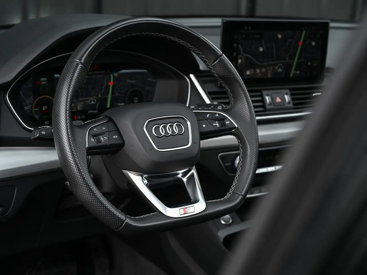 Audi Q5 50 TFSI e S edition Panoramadak Camera Memor, миниатюра 22