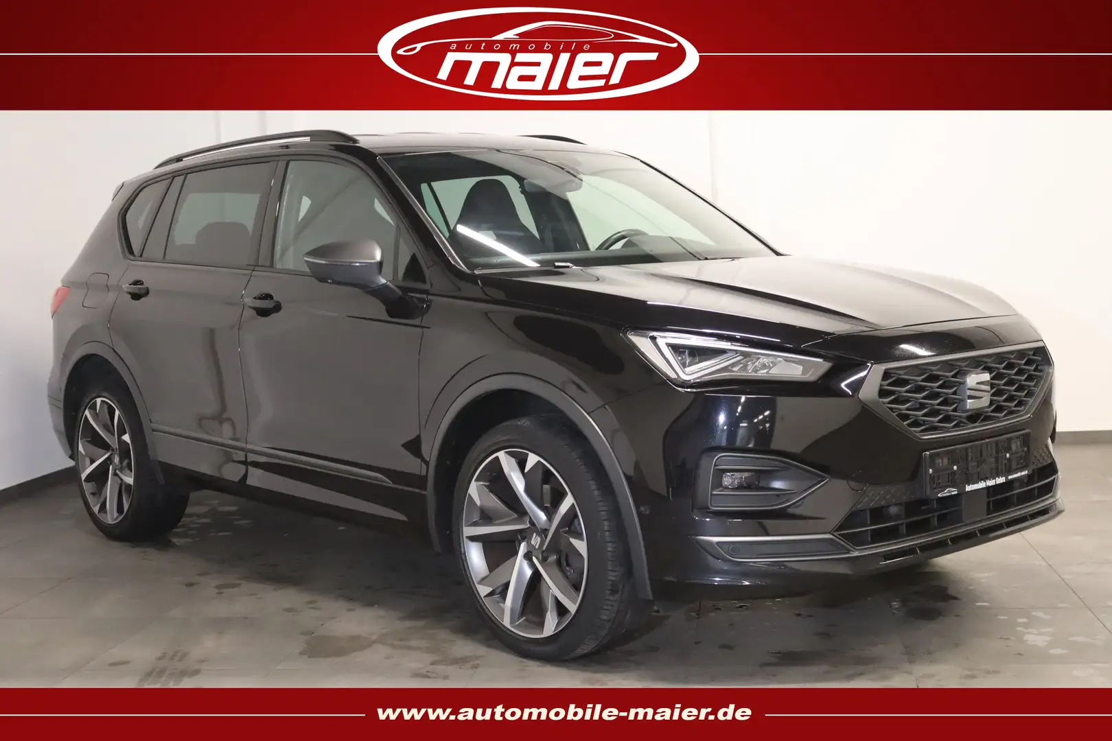 SEAT Tarraco 2.0 TDI FR Line-Virt.-Navi-LED-Beats-KAM Schwarz - 1