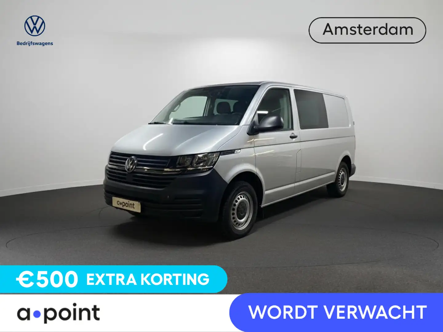 Volkswagen T6.1 Transporter 2.0 TDI L2H1 32 DC Highline 150 pk Automaat | Navi Argent - 1