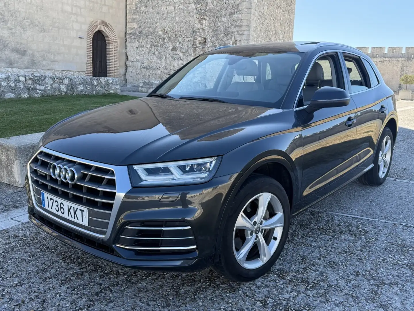 Audi Q5 2.0TDI S line quattro-ultra S tronic 140kW Gris - 1