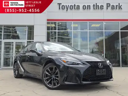 Black 2025 Lexus IS Sedan All-Wheel Drive Automatic