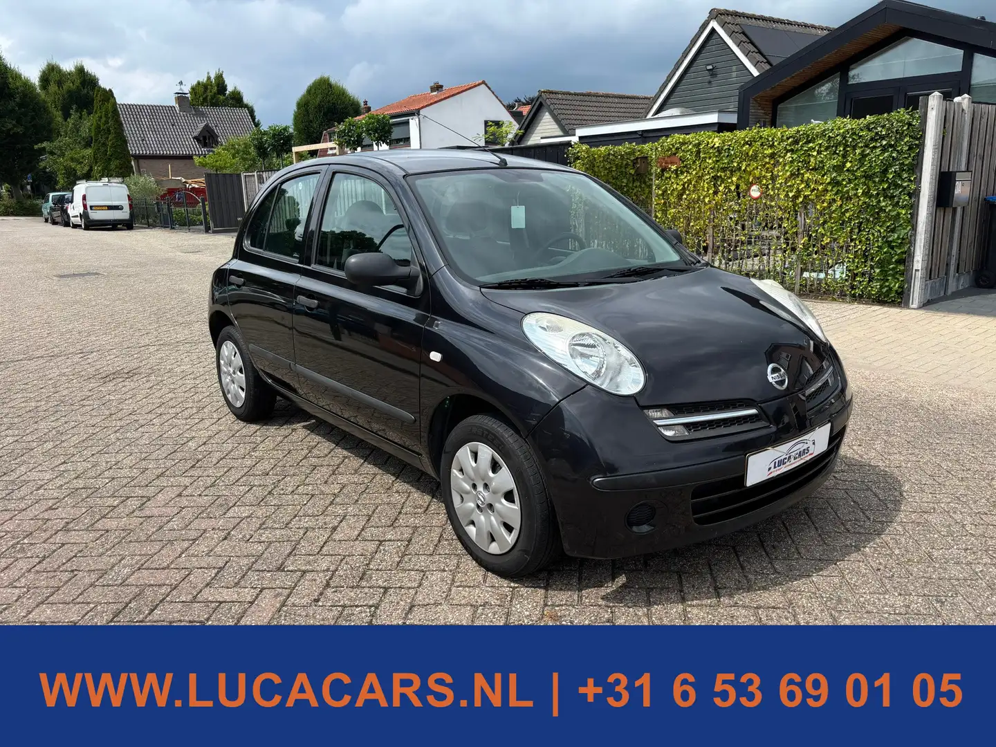 Nissan Micra 1.2 Visia NIEUWE APK! 2X SLEUTEL + BOEKJES! Zwart - 2