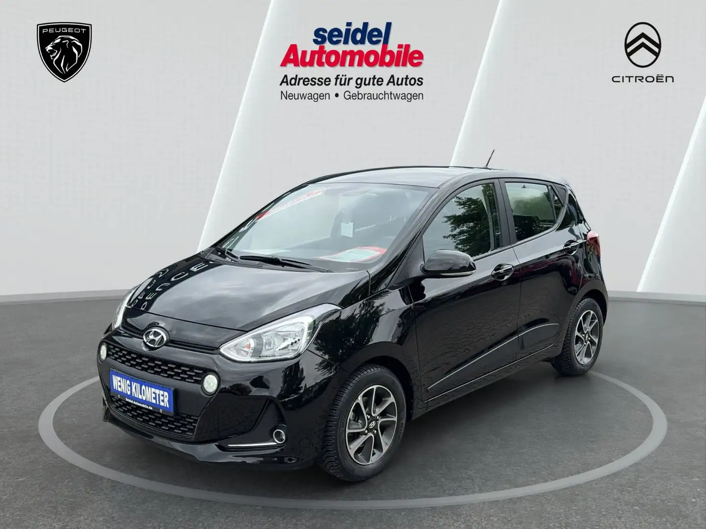 Hyundai i10 1.2 YES!, AUTOMATIK, Klima, Sitzheizung Schwarz - 1