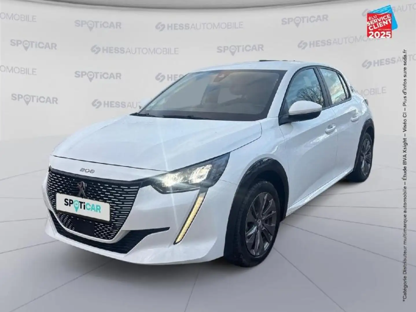 Peugeot e-208 e-208 136ch Active Business GPS Radar AR Carplay Blanc - 1