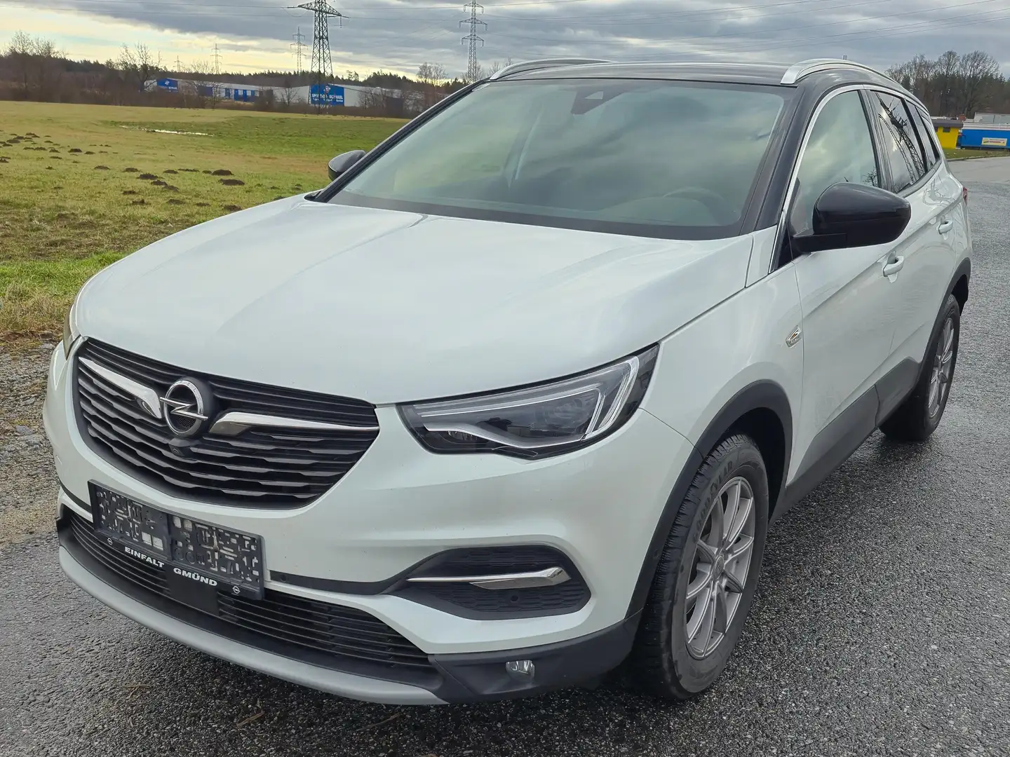 Opel Grandland X Grandland X 1,5 Diesel Ultimate Start/Stopp Weiß - 1