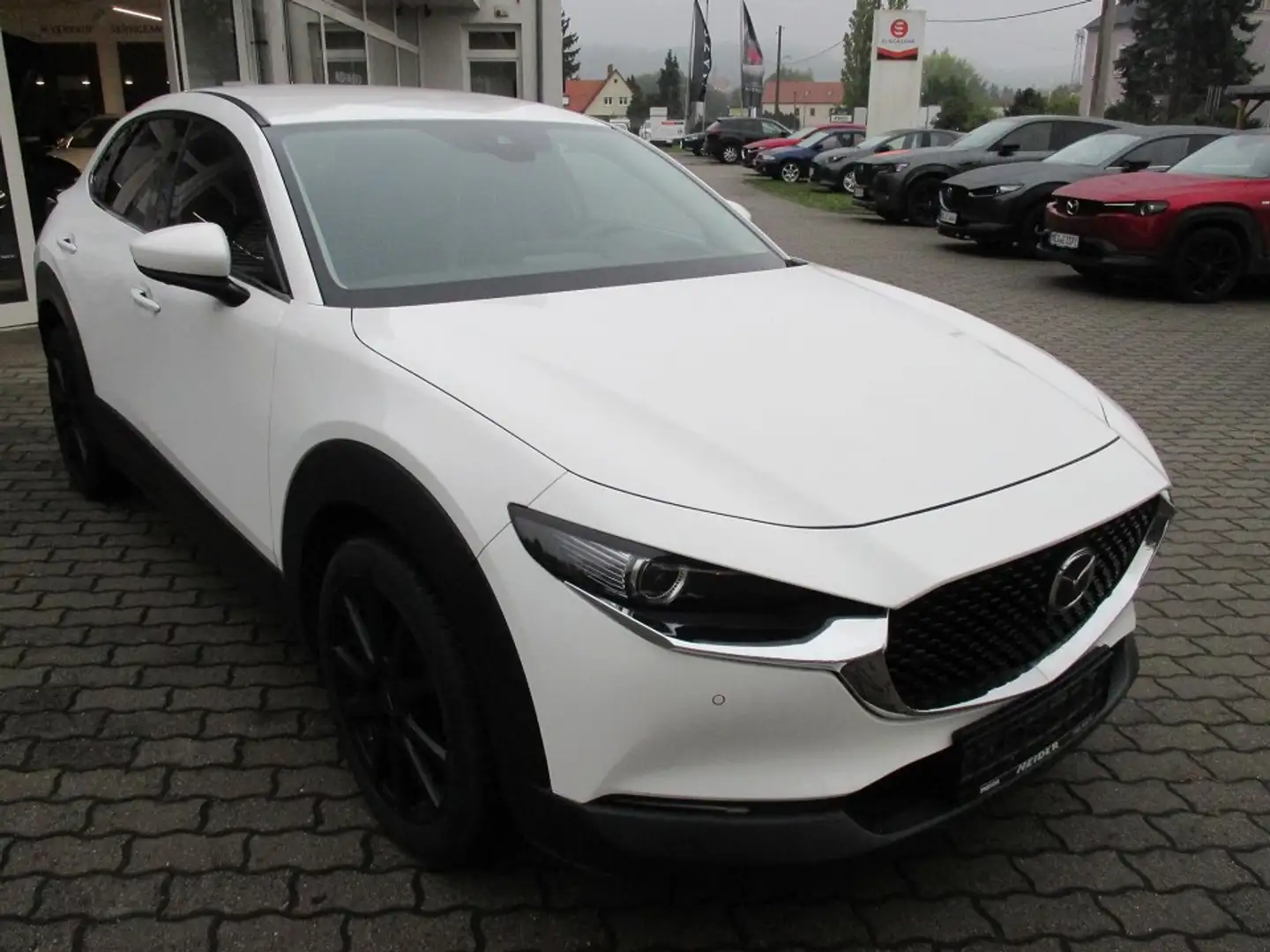 Mazda CX-30 L SKYACTIV-X 2.0 M Hybrid AWD 6AG AL-SELECTION A18 Blanc - 1