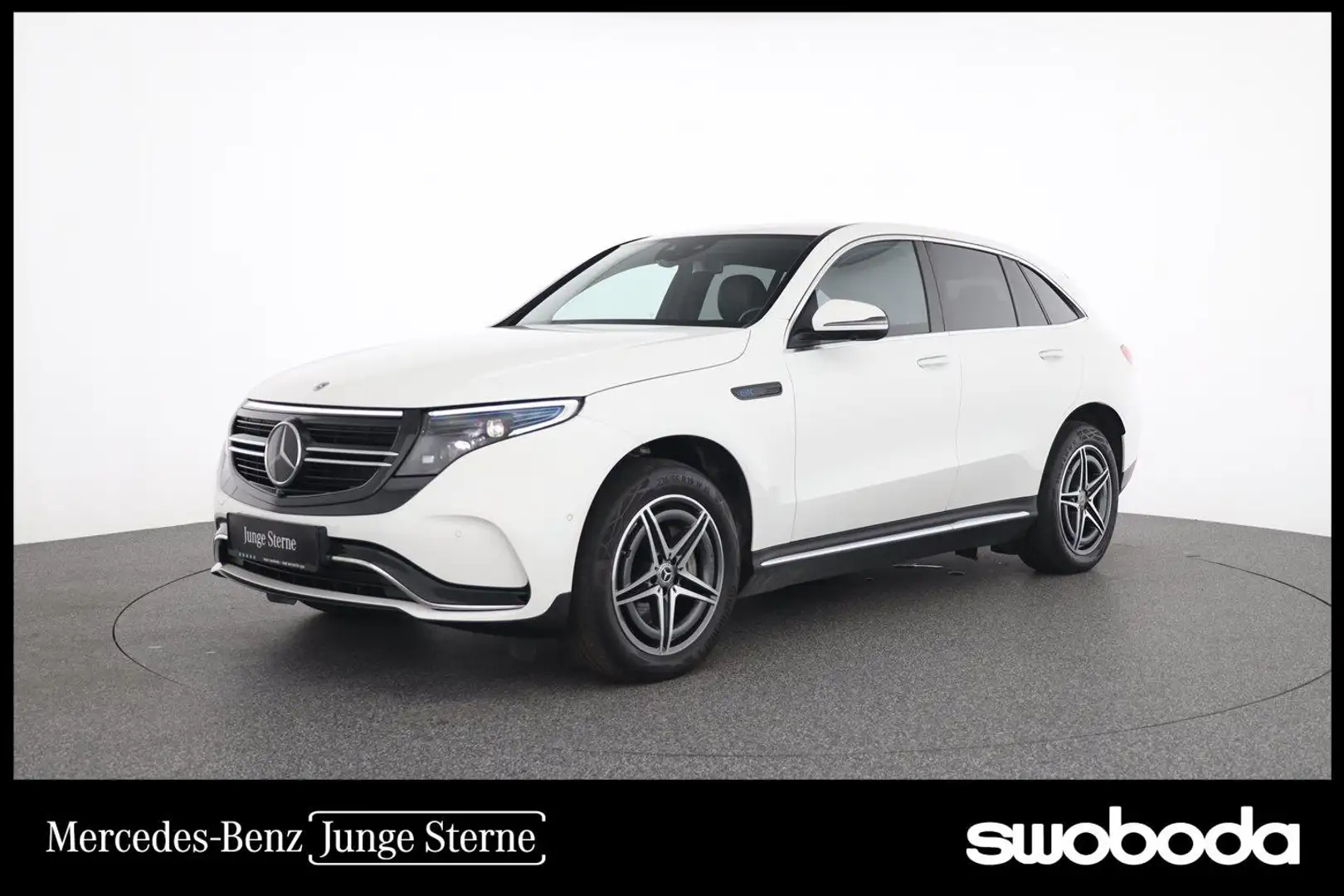 Mercedes-Benz EQC 400 4M AMG Line AHK Distronic Plus Weiß - 1