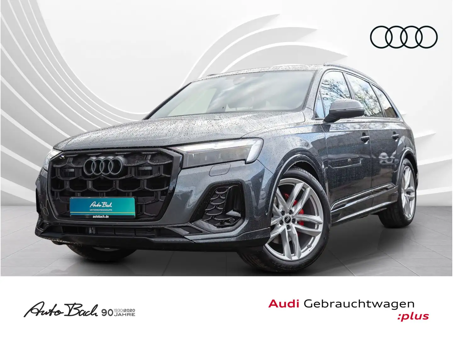 Audi Q7 S line Sport 50TDI Navi LED Standhzg Panorama Gris - 1