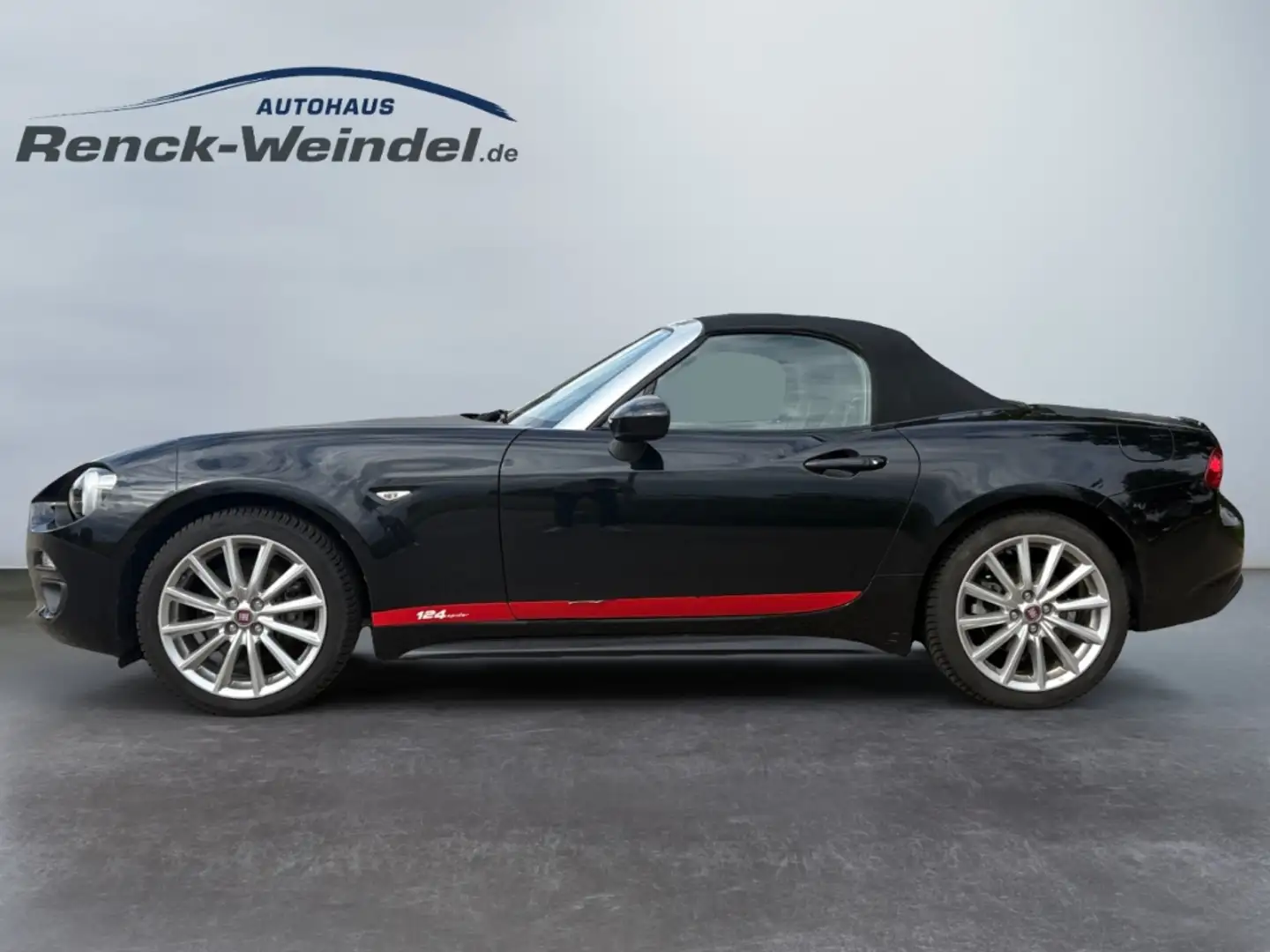Fiat 124 Spider Lusso MultiAir Turbo Navi Klimaautom Musikstreamin Zwart - 2