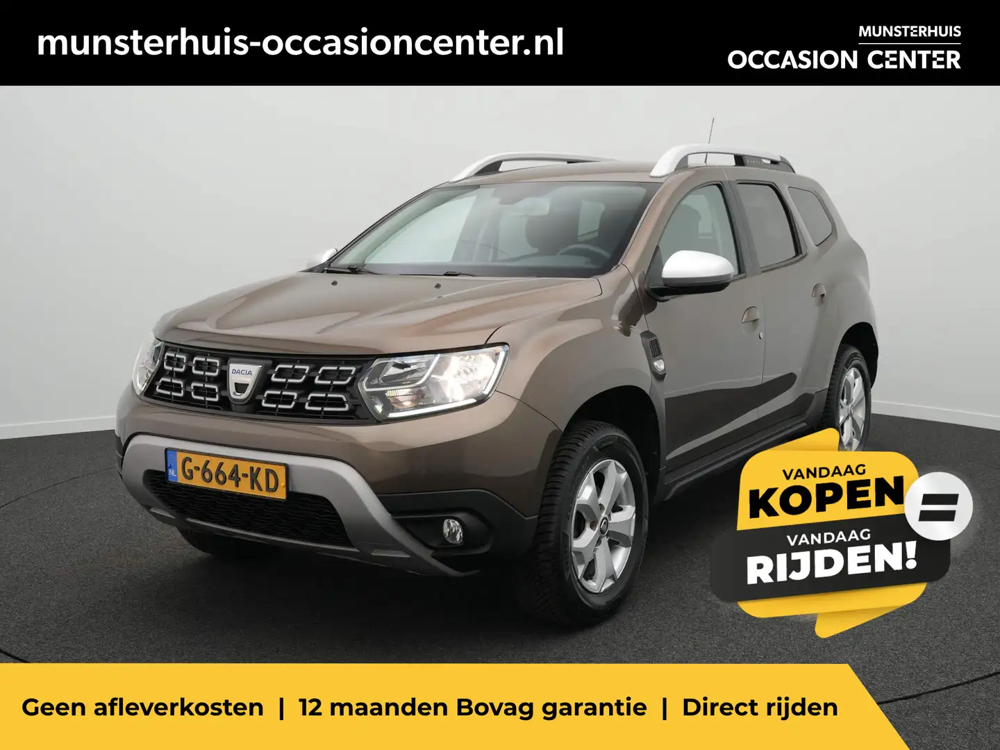 Dacia Duster SCe 115 Comfort - All seasonbanden - Trekhaak Brown - 1