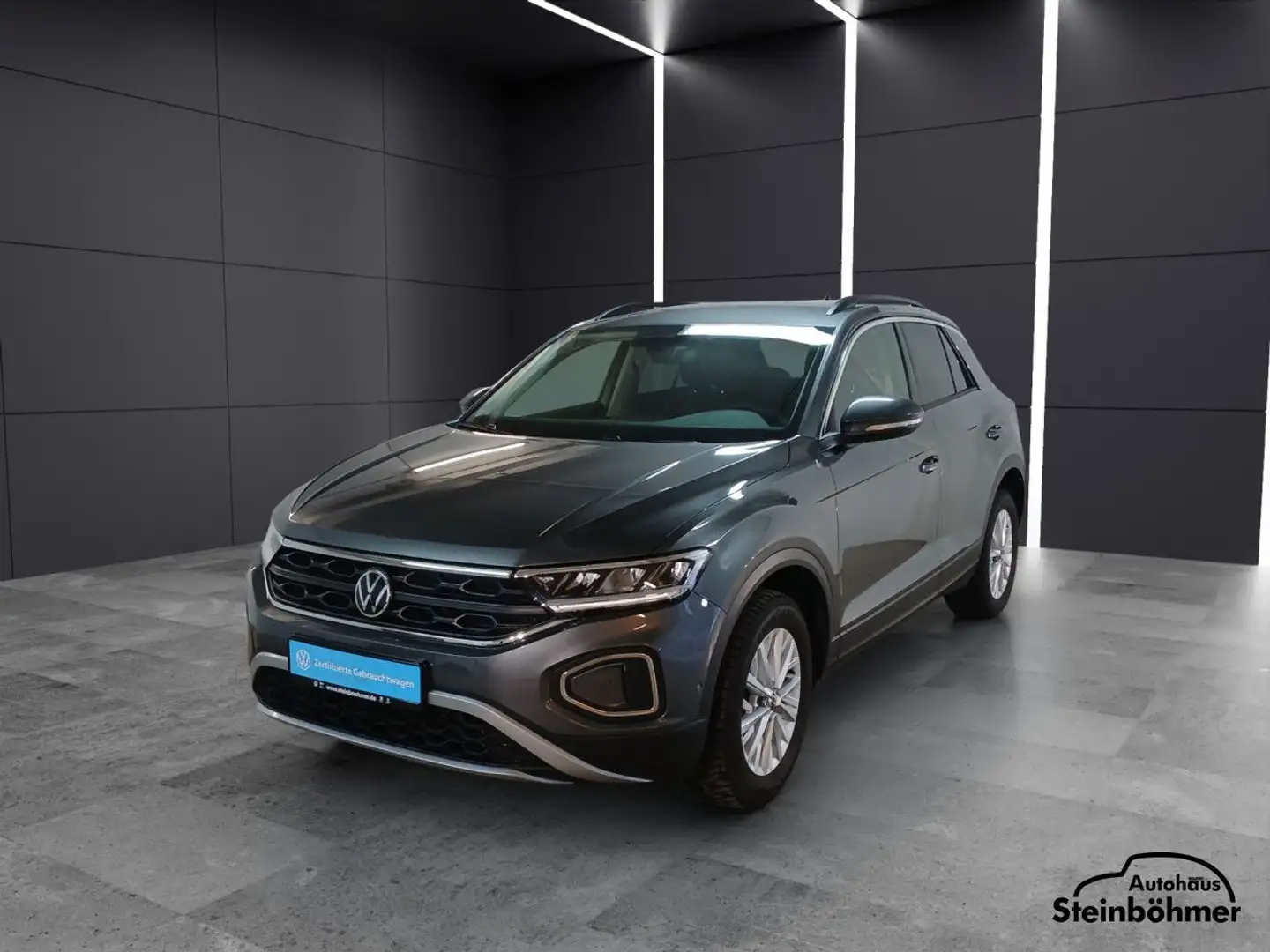 Volkswagen T-Roc Life 1.0TSI Navi LED Dig.Cockpit Sitzhzg. Grigio - 2