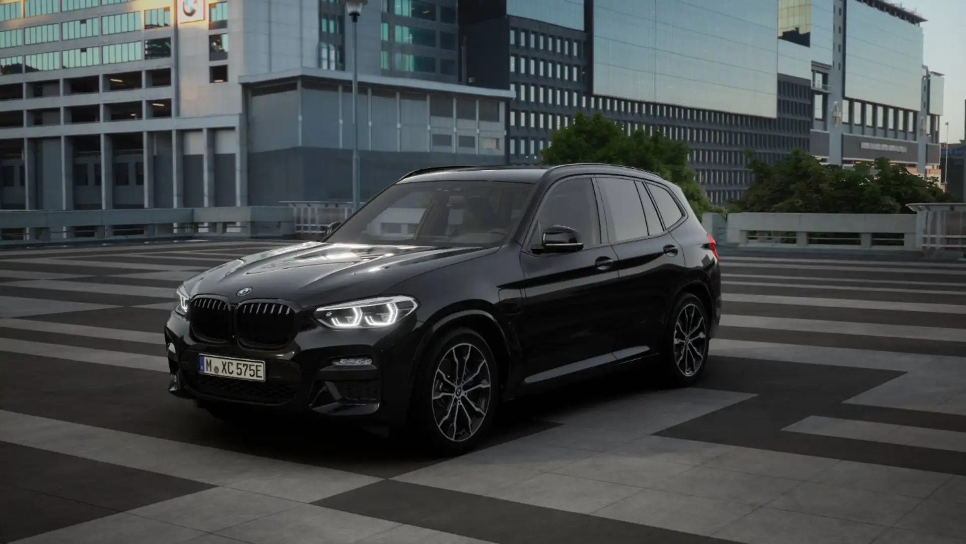 BMW X3 xDrive30e ///M-Sport AHK 20'' HiFi H-K HUD Parkass Zwart - 1