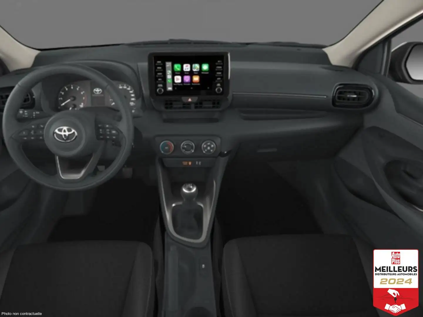 Toyota Yaris HYBRIDE 116H DYNAMIC + JANTES 15 Bleu - 2