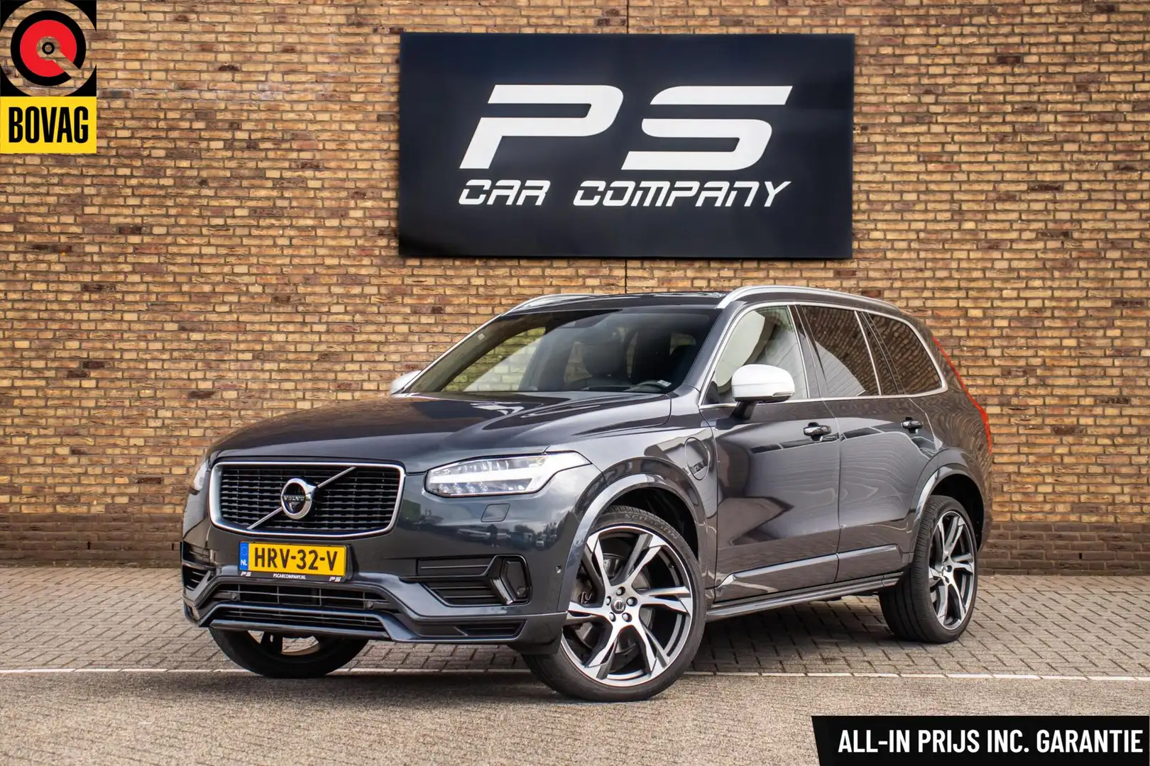 Volvo XC90 2.0 T8 Twin Engine AWD R-Design 7per. Full Option Grijs - 1