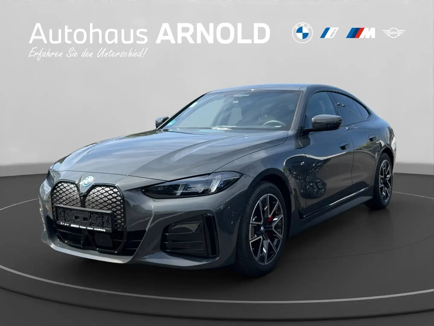 BMW i4 eDrive40 Gran Coupé M Sportpaket NP 79.459,-- Gris - 2