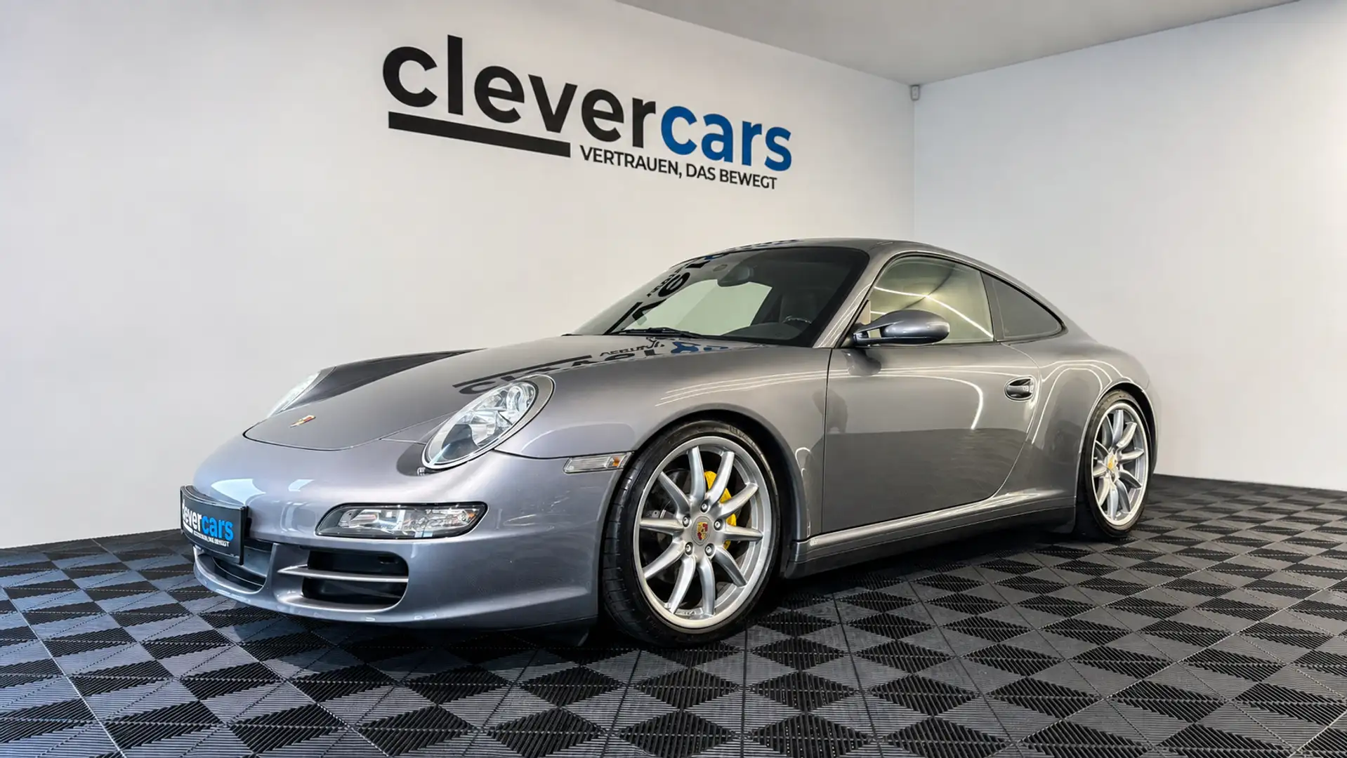 Porsche 997 911 Carrera 4 Coupe HANDSCHALTER! Grau - 1