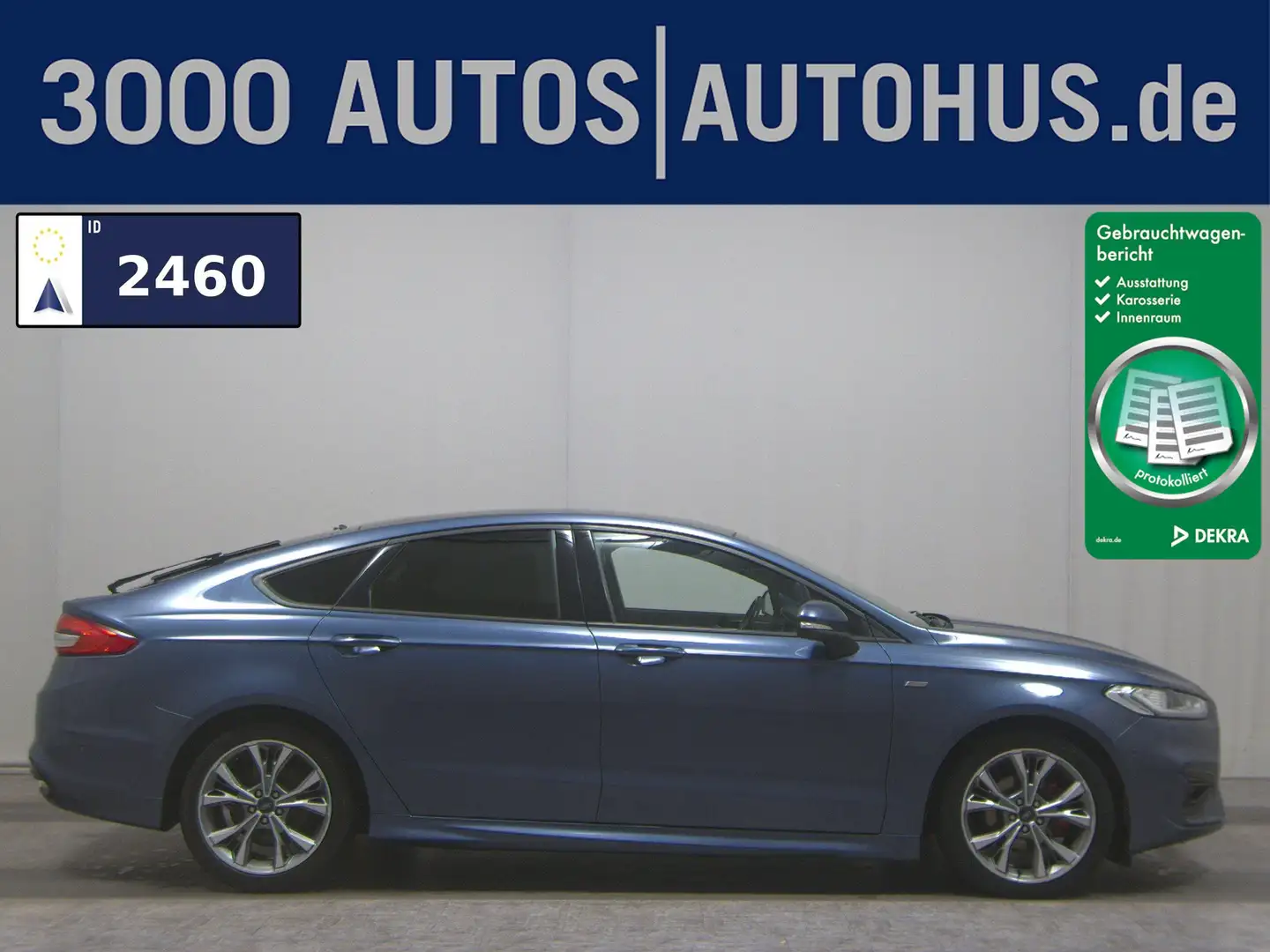 Ford Mondeo 2.0 EB ST-Line Navi LED Pano AHK RFK Shz Blau - 1