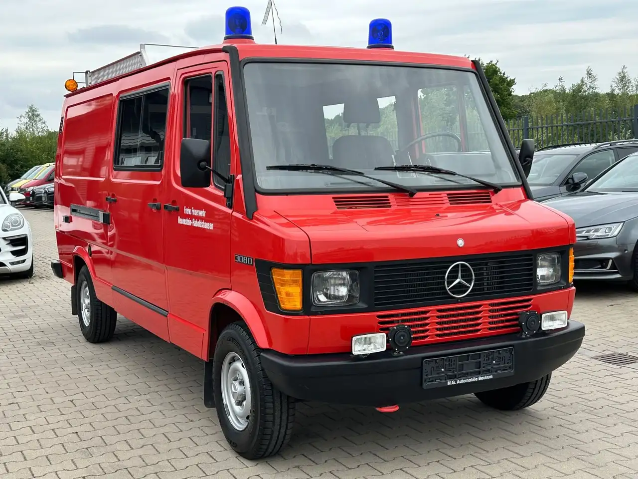 Mercedes-Benz 308 D-KA FEUERWEHR original Zustand ohne Rost, foto 5