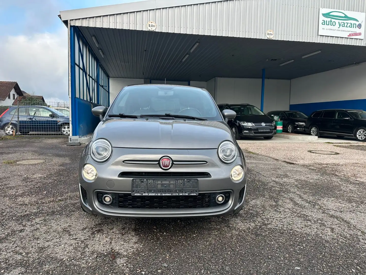 Fiat 500 S / Sport / Navi / Virt.Cockpit / Automatik Grau - 2