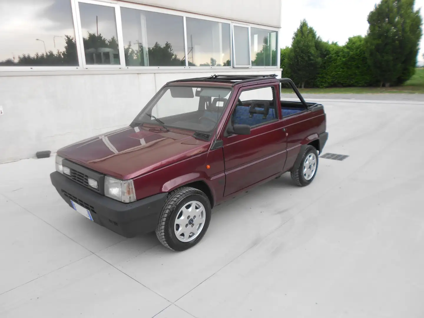 Fiat Panda 750 CL Europa Cabrio Rosso - 1