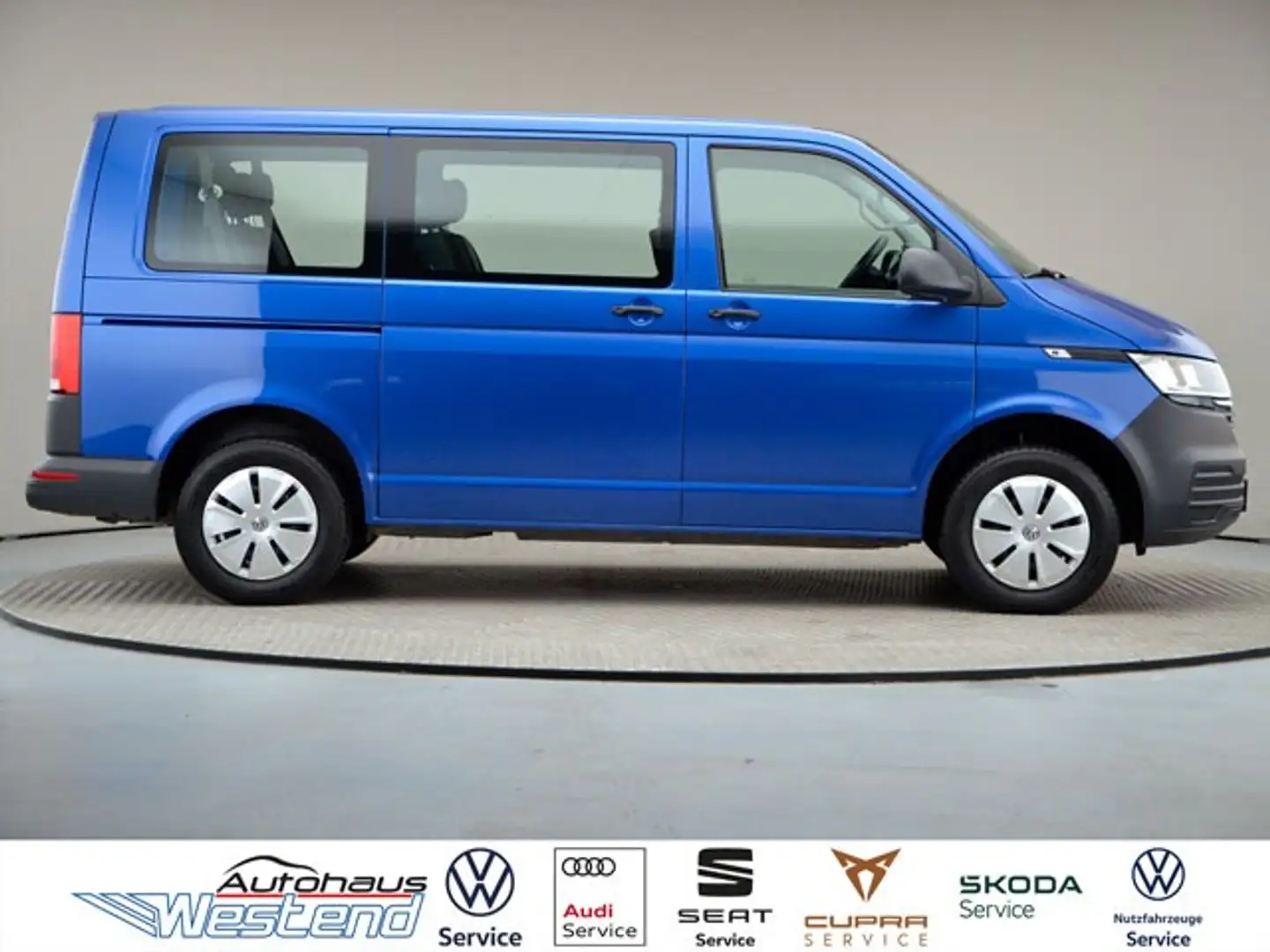 Volkswagen T6.1 Transporter Kombi 2.0l TDI 81kW 5-Gang 9 Sitzer Standheizung Blau - 2
