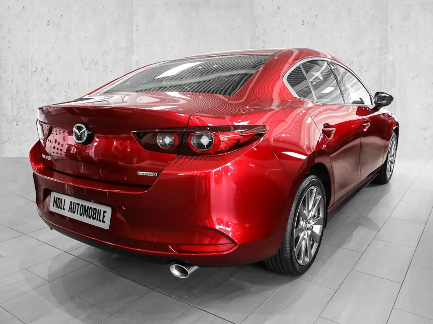 Mazda 3 FB SKYACTIV-X 2.0 M-Hybrid 6AG SELECTION DES-P PRE Rot - 2