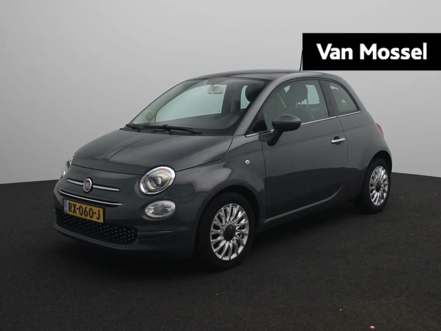 Fiat 500 0.9 TwinAir Turbo Lounge | Panoramadak | Airco | L Gris - 1