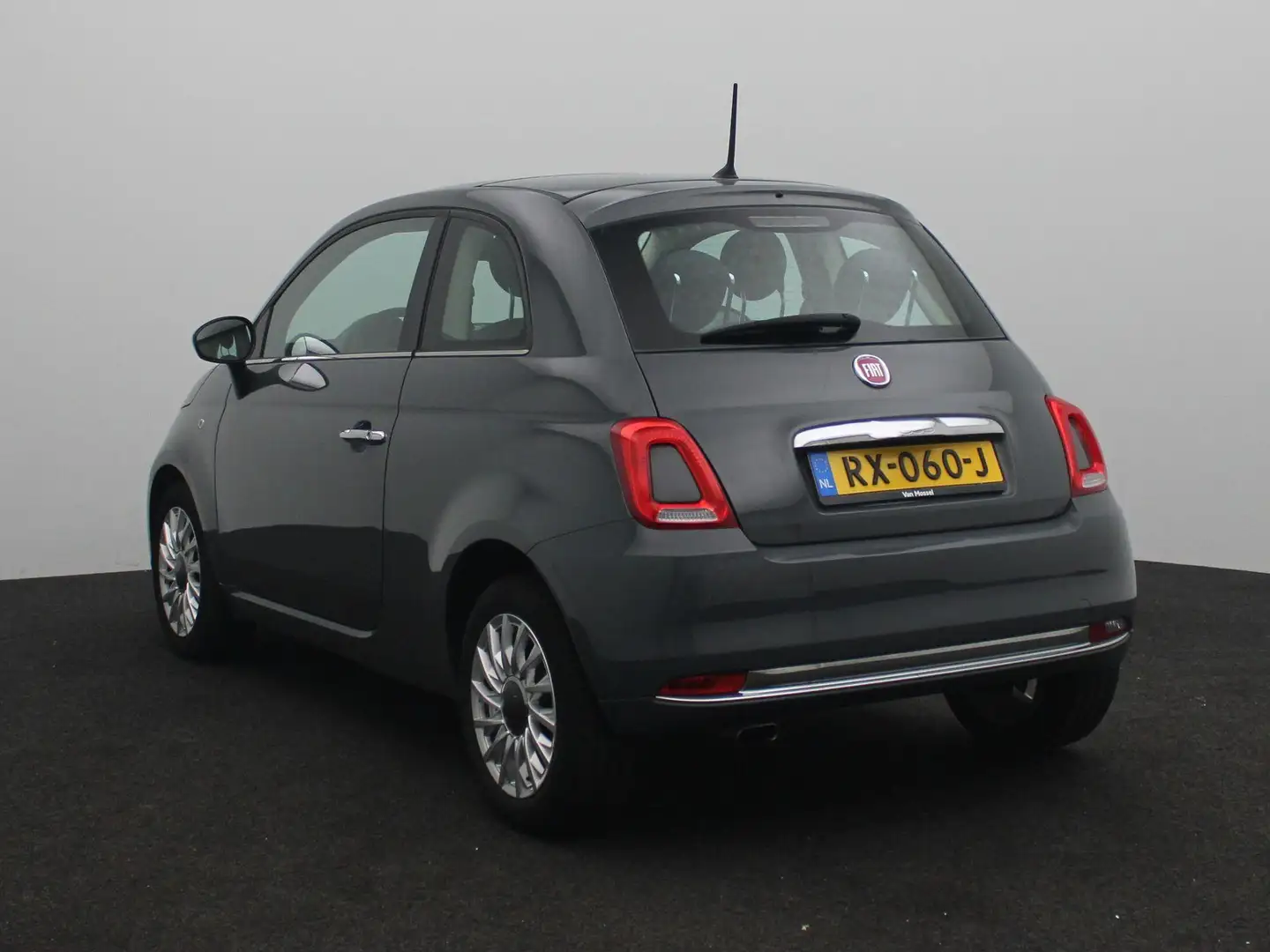 Fiat 500 0.9 TwinAir Turbo Lounge | Panoramadak | Airco | L Gris - 2