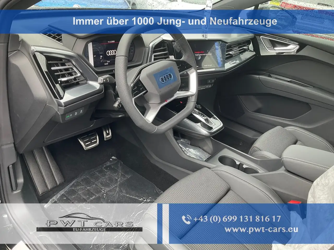 Audi Q4 e-tron 45 basis quattro S-LINE quattro, AHK, Navi, Mat...