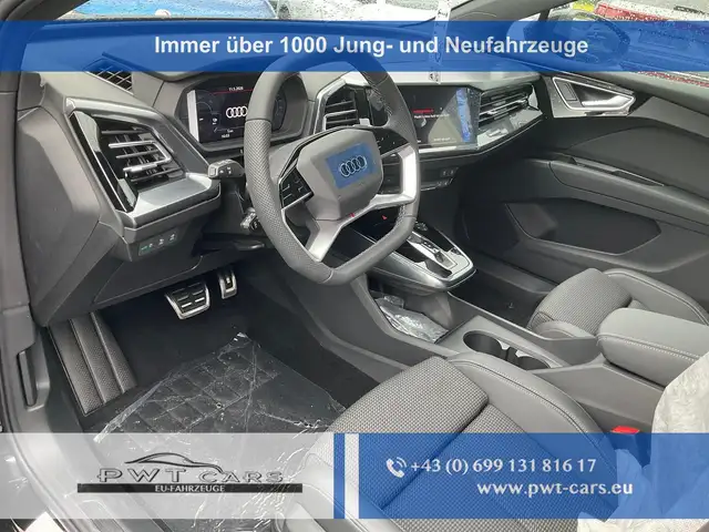 Audi Q4 e-tron 45 basis quattro S-LINE quattro, AHK, Navi, Mat... Ansicht 1