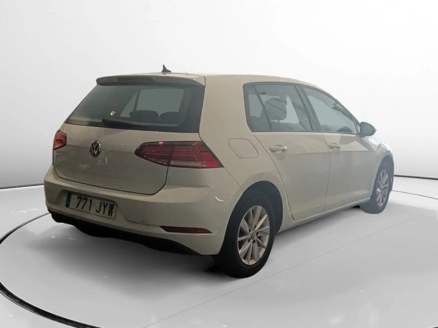 Volkswagen Golf Advance Blanc - 2