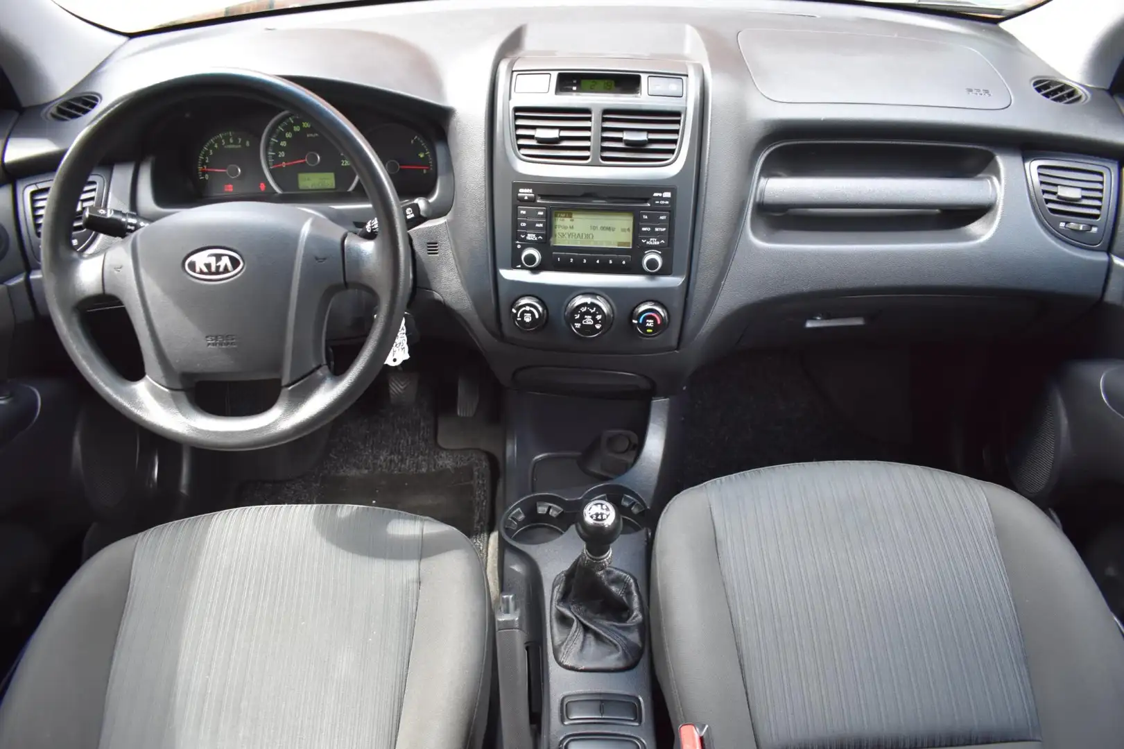 Kia Sportage 2.0 CVVT X-pect '09 Airco Inruil mogelijk Zwart - 2