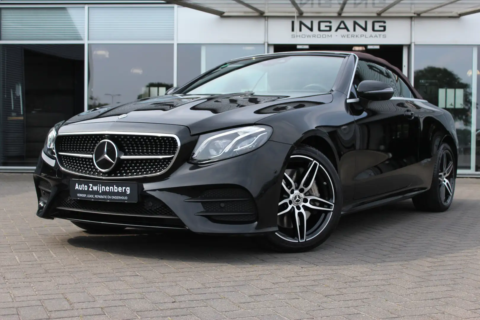 Mercedes-Benz E 450 Cabrio 4MATIC AMG | Memory | Widescreen Zwart - 1
